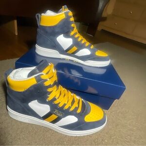 men’s polo high tops